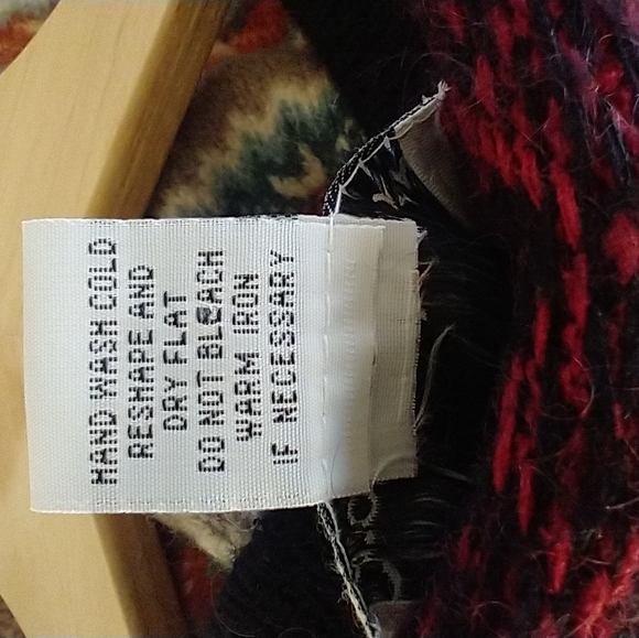 Nordic Style Women's Fair Isle Cardigan Crofts&Barrow Silk Blend Sweater XL - Picture 3 of 13